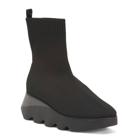 L'AMOUR DES PIEDS Black Hindly Comfort Booties - Picture 1 of 2